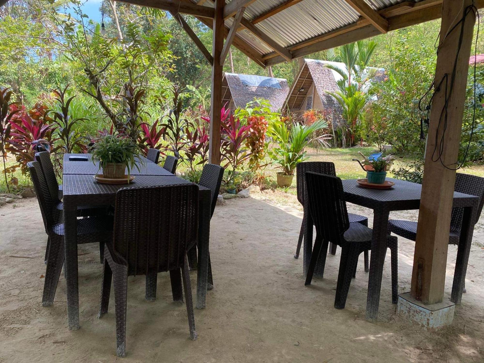 סן ויסנטה Port Barton - Paradiso Azul Campsite Beachfront With Internet מראה חיצוני תמונה
