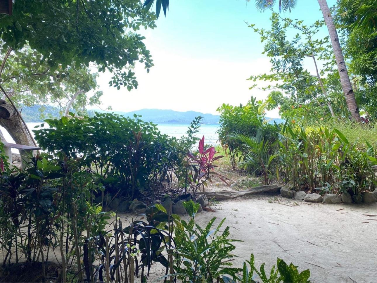סן ויסנטה Port Barton - Paradiso Azul Campsite Beachfront With Internet מראה חיצוני תמונה