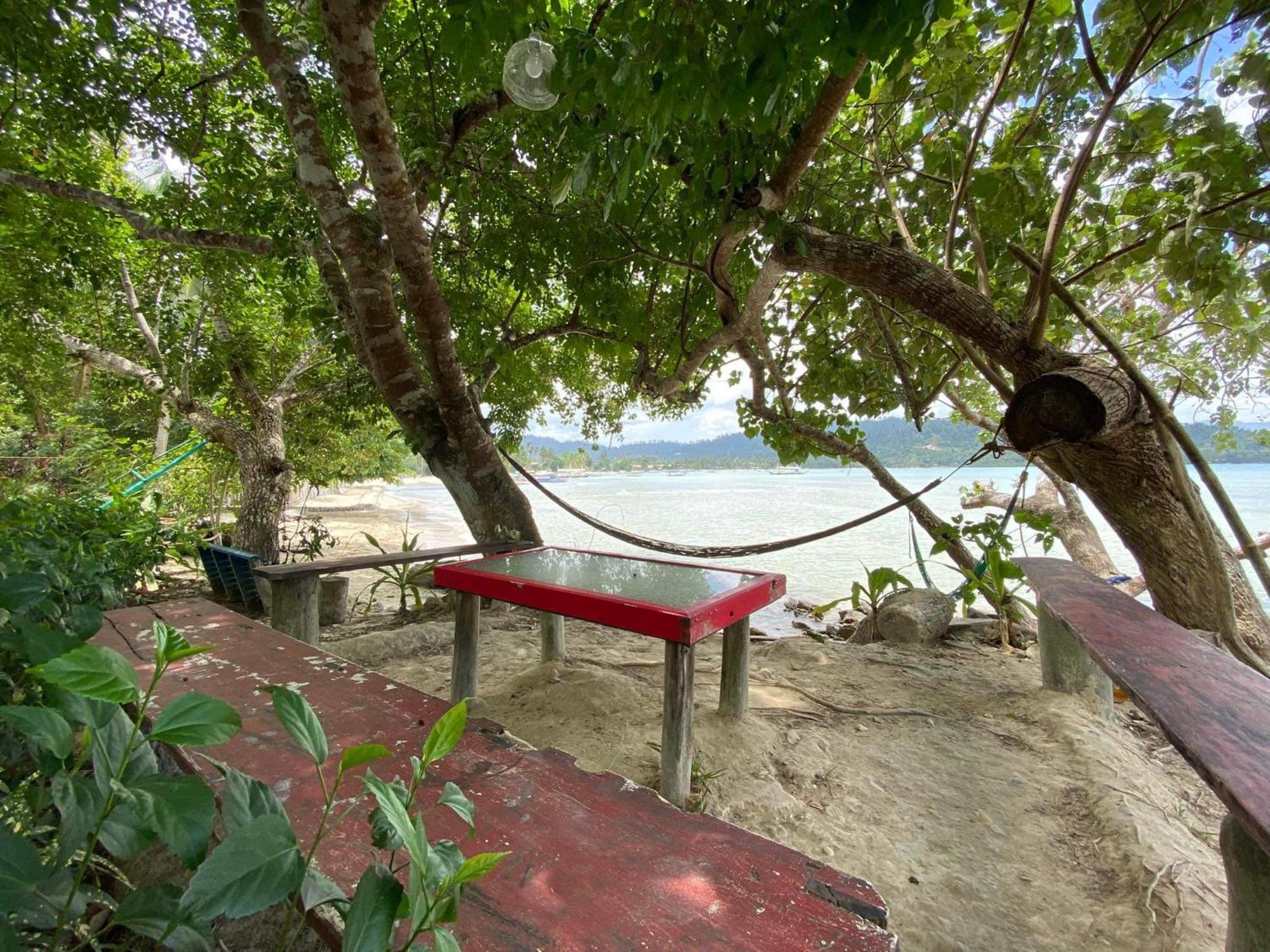 סן ויסנטה Port Barton - Paradiso Azul Campsite Beachfront With Internet מראה חיצוני תמונה