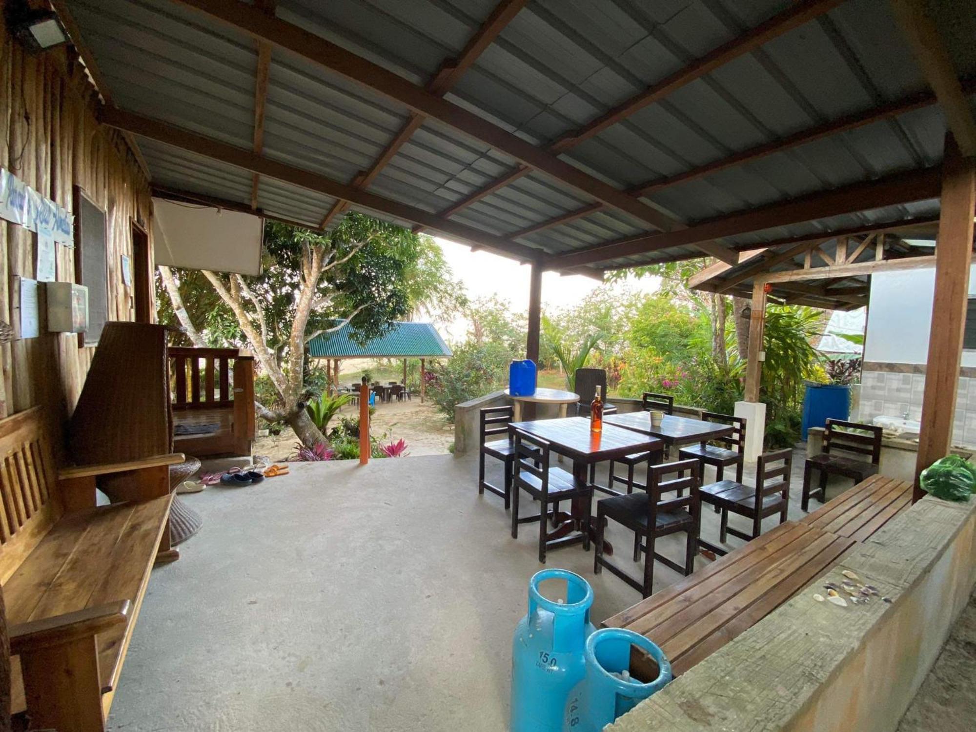 סן ויסנטה Port Barton - Paradiso Azul Campsite Beachfront With Internet מראה חיצוני תמונה