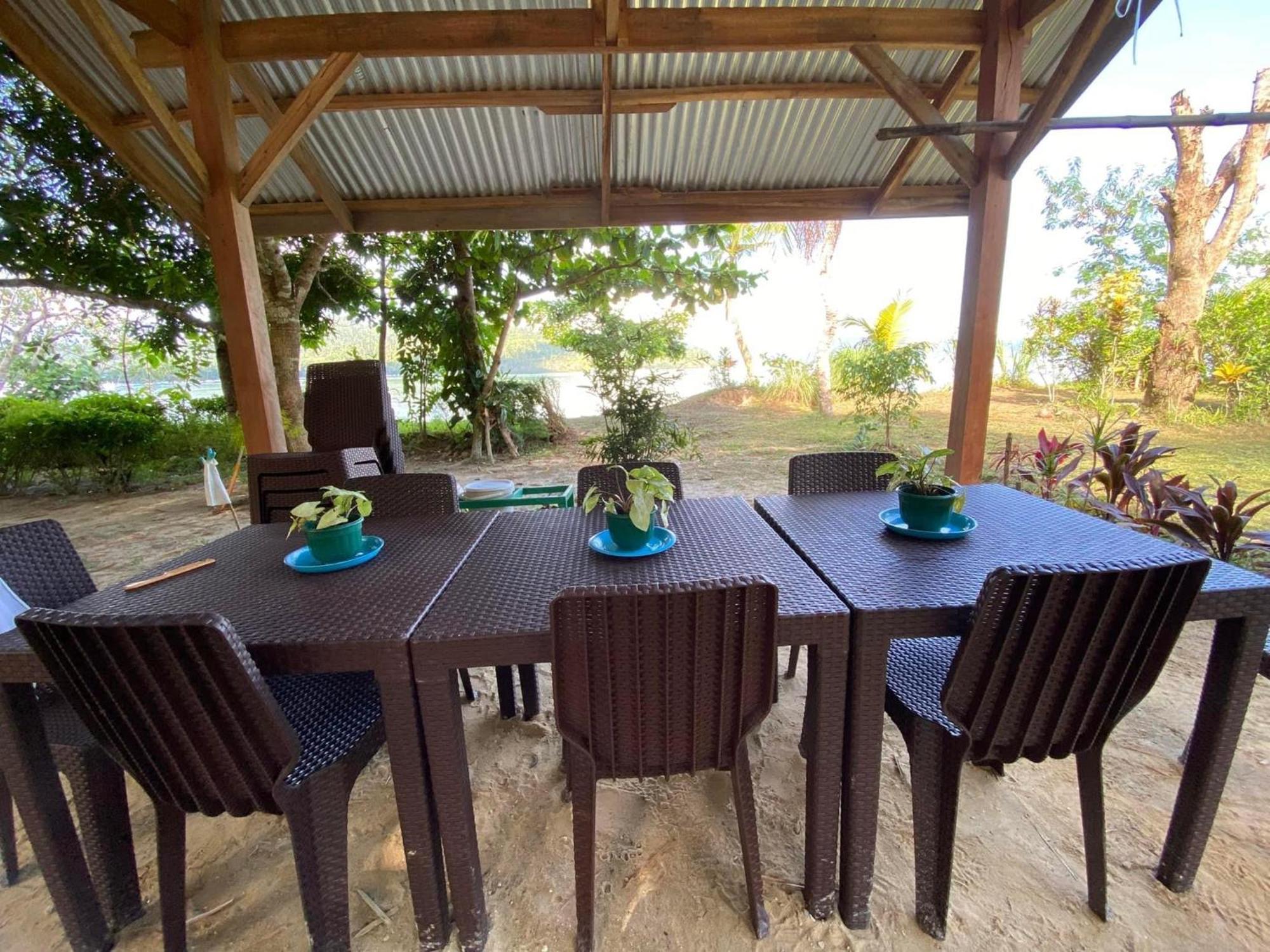סן ויסנטה Port Barton - Paradiso Azul Campsite Beachfront With Internet מראה חיצוני תמונה