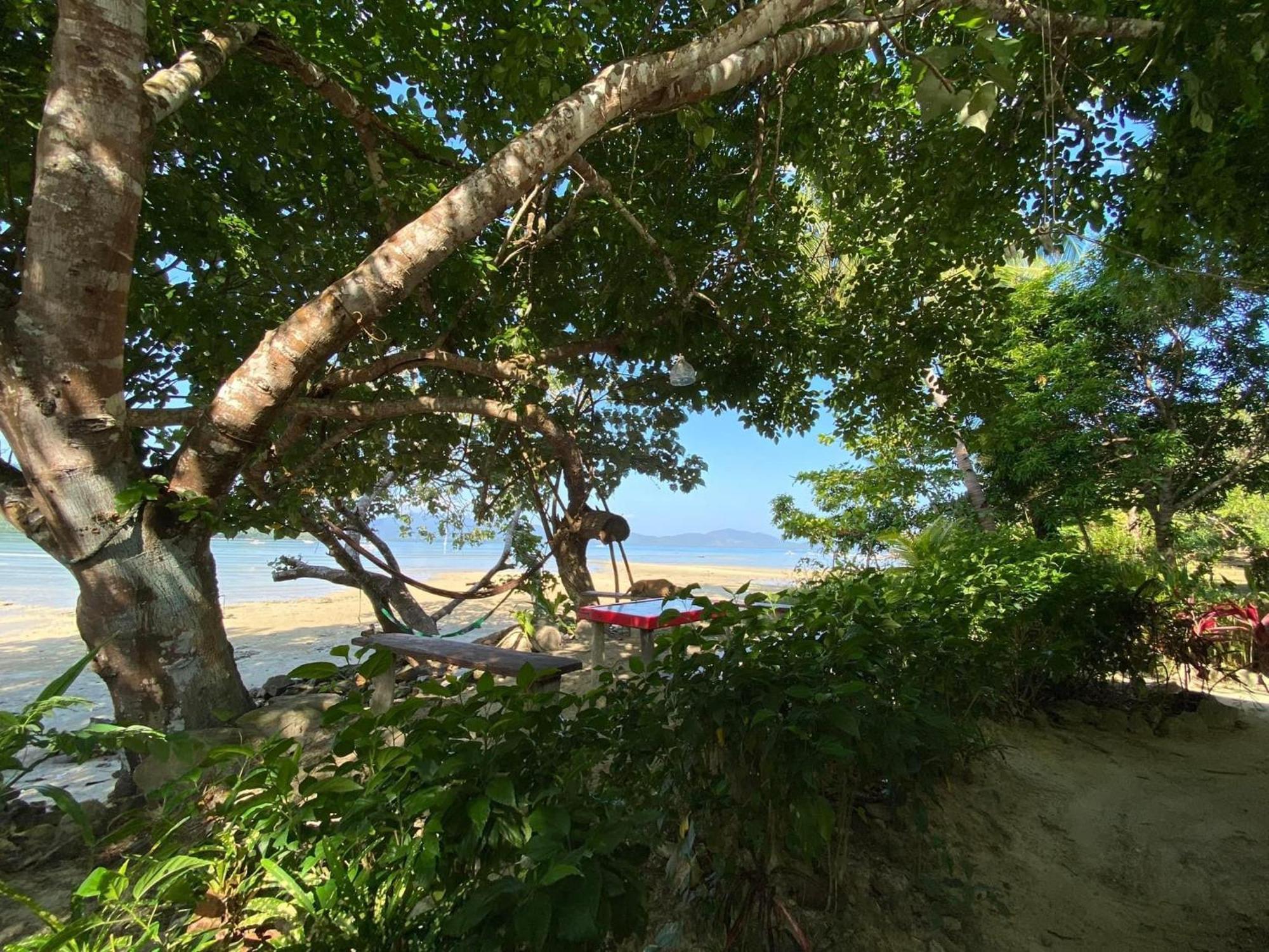 סן ויסנטה Port Barton - Paradiso Azul Campsite Beachfront With Internet מראה חיצוני תמונה